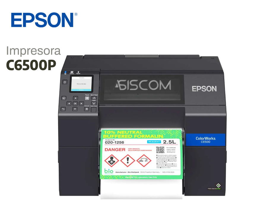 Epson ColorWorks C6500P Impresora Etiqueta Color